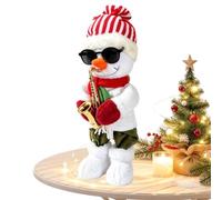 Twerking Santa Toy - Battery Operated Dancing Christmas Plush, Red/White | Animated Holiday Decor, Interactive Singing Motion, Funny Party Prop, Soft Plush Material, Festive Toy, Battery Powered, Mult