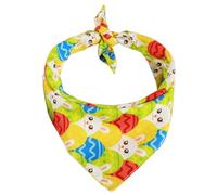 TWEW Pañuelo para mascotas, disfraz de perro, bufanda para el cuello, pañuelo para el cuello, disfraz de vacaciones, bandanas estampadas para mascotas