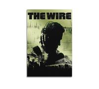 TWFSRXVWTS Póster de TV de The Wire Season 2, pintura decorativa en lienzo, póster de pared e imagen artística moderna para decoración de dormitorio familiar, 40 x 60 cm