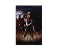 TWFSRXVWTS Póster decorativo de The Walking Dead Game And Movie Poster de pintura decorativa en lienzo para pared e imagen artística moderna para decoración de dormitorio familiar, 20 x 30 cm