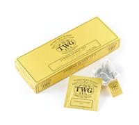 TWG Tea | Jasmine Queen Tea | Té Verde | Flores de Jazmín | 15 Bolsitas de Té de Algodón Cosidas a Mano | Caja de Regalo Originales