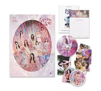 TWICE - 10th Mini Album [Taste of Love] (In Love Ver.) Cover + Sleeve + Photobook + CD-R + Lenticular + Tasting Card + Coaster + Photocard + 2 Pin Button Badges