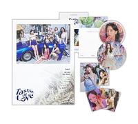 TWICE - 10th Mini Album [Taste of Love] (Taste Ver.) Cover + Sleeve + Photobook + CD-R + Lenticular + Tasting Card + Coaster + Photocard + 2 Pin Button Badges