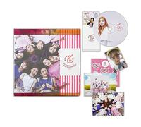 TWICE - 3rd Mini Album [TWICECOASTER : LANE 1] (NEON MAGENTA Ver.) Photobook + Sticker + 2 Photos + CD-R + Selfie Photo Card + Hologram TT Photo Card + 2 Pin Button Badges