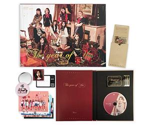TWICE 3rd Special Album - THE YEAR OF YES [ A Ver. ] CD + Photobook + QR Code Card + Sticker + Photocard + OFFICIAL PHOTOCARDS SET + OFFICIAL POSTER + FREE GIFT / K-pop Sealed