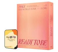TWICE Album - TWICE 5TH WORLD TOUR [READY TO BE] IN SEOUL Blu-Ray ver.+Pre Order Benefits+BolsVos Exclusive K-POP Giveaways Package
