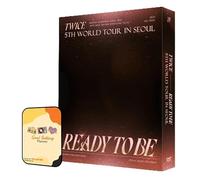 TWICE Album - TWICE 5TH WORLD TOUR [READY TO BE] IN SEOUL DVD ver.+Pre Order Benefits+BolsVos Exclusive K-POP Giveaways Package