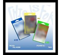 TWICE - (FOR.) TWICE [THIS IS FOR] 4th Album POLAROID Ver. / QR+9 Photo+Book+3 Sticker+Card+GIFT