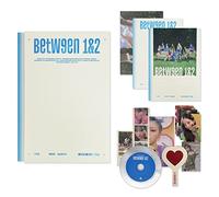 TWICE - JYP Ent. - TWICE - [BETWEEN 1&2] (Pathfinder Ver.) Photobook + CD-R + BOX + Polaroid + Postcard + Sticker + Message Photocard + Heart Glass + Folded Poster + Photocard + 2 Pin Button Badges