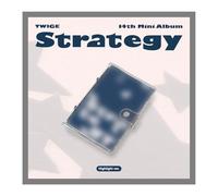 TWICE STRATEGY 14th Mini Album Highlight Version CD+150p Diary+1ea Lyrics Letter+6ea Sticker+1p Polaroid+1p PhotoCard+Tracking Sealed TWC