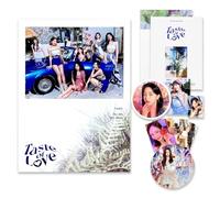 TWICE - Taste of Love The 10th Mini Album (Taste Ver.) Cover + Photobook + CD-R + Booklet + Coaster + 5 Extra Photocards Official K-POP Sealed Album