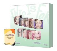 TWICE THIS IS FOR Album [RANDOM DIGIPACK ver.]+Pre Order Benefits+BolsVos Exclusive K-POP Inspired Digital Merches