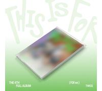 TWICE THIS IS FOR (FOR Ver.) (CD) Album (Importación USA)