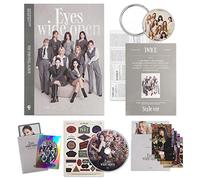 TWICE - TWICE 2nd Album - EYES WIDE OPEN [ STYLE ver. ] Photobook + Message Card + Lyric Poster + Sticker + Photocards
