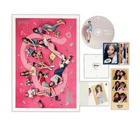 TWICE - TWICE - 5th Mini Album [What is Love?] (A Ver.) Photobook + CD-R + Photo Card + Scratch Photocard + Lyrics Book + Clear Postcard + Sticker + 2 Pin Button Badges