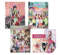 TWICE - TWICE - 7th Mini Album [FANCY YOU] (Random Ver.) Cover + Sleeve + Photobook + Fancy Lenticular + CD-R + Photocard + Sticker + Gift