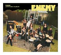 TWICE - TWICE - Japan 6th Album [ENEMY] (LIMITED B Ver.) CD + Lyrics Booklet + Folded Poster + 3Cut Photo + Visual Die-Cut Clear Sticker + Visual booklet + 5 Extra Photocards