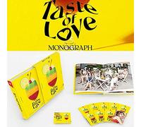 TWICE - TWICE [ TASTE OF LOVE ] MONOGRAPH. 150p Photo Book+9ea Photo Card K-POP SEALED+TRACKING CODE