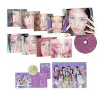 TWICE - TWICE - The 4th Full Album [THIS IS FOR] (DIGIPACK Ver. / Random) Cover + Photobook + CD-R + Folded Poster + Sticker + 5 Extra Photocards