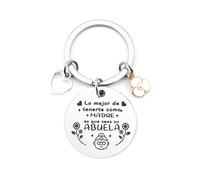 Twidels Abuela Llavero Regalos para Madres Regalo Madre Regalo de Cumpleaños de Mamá Regalos para Abuelas Regalos para Abuelas Regalos Abuelas Primerizos Regalo para la Abuela en Acción de Gracias