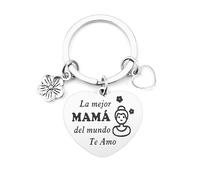Twidels Llavero Mamá Regalo Mama Regalos para Mama Regalo Mama Cumpleaños Regalo Madre Mejor Regalo del Día de La Madre para Mamá Regalo Navidad de Mamá Regalo para mamá en Acción de Gracias