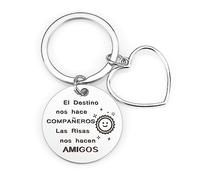 Twidels Regalo Compañera Trabajo, Regalos Originales, Llaveros Compañera, Regalo Amiga, Regalo Para Amiga, Regalo Amigos, Regalo Amiga, Regalo Despedida Compañera De Trabaj, Regalo Para Una Amiga