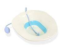 TWIGAZ Sitz - Baño para asiento de inodoro, remojo de vapor, cuidado perineal, alivio para hemorroides, posparto, fisuras anales, inflamación vaginal, quistes, completo con pulverizador de manos masaje