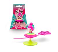 TWIKY Girls in Action, Juguete de peonza Bailarina aleatoria, 12 Mini muñecas Diferentes para coleccionar, Incluye un Spinner Que Hace Girar a tu peonza, para niños de 3 años, Famosa (TWK00000)