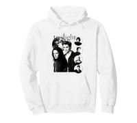 Twilight Bella Edward Cullen Black White Moon Collage Sudadera con Capucha