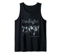 Twilight Black and White Moody Cast Photo Vampire Movie Camiseta sin Mangas