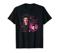 Twilight Emmet Cullen Crush Pink Hearts Vampire Movie Camiseta