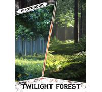Twilight Forest Photo Book: Cozy Gift with Magical Woodland Twilight Views and Soft Evening Light Pictures