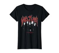 Twilight Heavy Metal Volturi Group Photo Movie Camiseta, Mujer, Negro, XS
