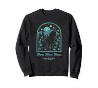Twilight Howling Wolf Illustration HOA HOA HOA Season Movie Sudadera