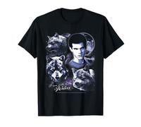 Twilight I Run with The Wolves Jacob Werewolf Retro Movie Camiseta