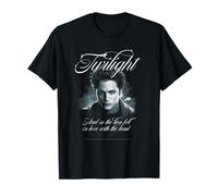 Twilight Lion and Lamb Script Edward Portrait Movie Camiseta