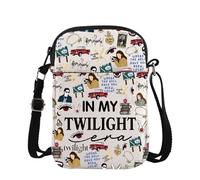 Twilight Merch - Bolsa cruzada para fans de Bella Edward, regalo para fanáticos de vampiros, regalo de película de vampiro, Cruz Tw Era, medium