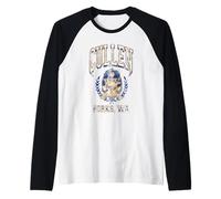 Twilight Saga Cullen Family Vintage Family Crest Movie Camiseta Manga Raglan