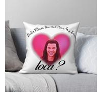 Twilight Where The Hell Have You Been Loca - Funda de almohada cuadrada de poliéster y lino, terciopelo, con cremallera, decoración creativa para habitación