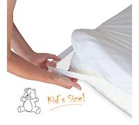 Twillie - Protector de colchón de 70 x 140 Impermeable con 4 Bandas elásticas - Certificado Oeko Tex® - Ultra Fino, Ultra Resistente, Ultra Suave - Protector de colchón 100% Jersey - Transpirable y