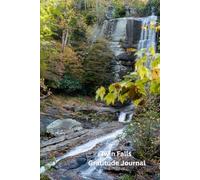 Twin Falls in Pickens County South Carolina: 6 x 9 100 lined pages hardcover gratitude journal
