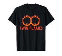 Twin Flames Fire Flaming reúne a Tus Almas gemelas de Compromiso con SP Camiseta