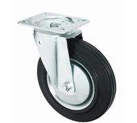 Twin-lex serie 120 - Rueda giratorio diámetro 100 platina 102x84 goma