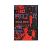 Twin Peaks- Cuadros decorativos impermeables y resistentes a las manchas, para sala de estar, dormitorio, oficina, marcos libres, pósteres de alta definición, decoración creativa del hogar, estilo sin