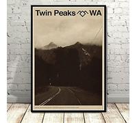 Twin Peaks Poster Vintage Tv Poster Lienzo Pintura Decoración Arte Carteles E Impresiones Decoración Del Hogar 50X70Cm Geen Frame