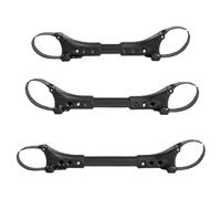 Twin Stroller Connectors - Reinforced Multi-Seat Coupler Kit, Stable Triplets Quadruplets Babys Cart Joining Bar, Shock-Resistant Motion Control Support | Compact Modular Attachment Design, Reliable
