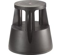 Twinco Taburete metálico Color Negro con 2 peldaños