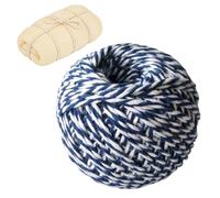 Twine String 85m Cotton Food Safe Soft 2mm Meat Tying Baking String for Use | Natural Cotton Fiber Design System, Strong Heat Resistant Structure Feature, Secure Binding Function, Sausage Roasting