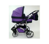 Twing color liso - Carros bebé - COLOR : morado