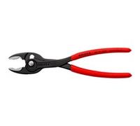 Knipex Alicates de agarre frontal TwinGrip rojo 200 mm